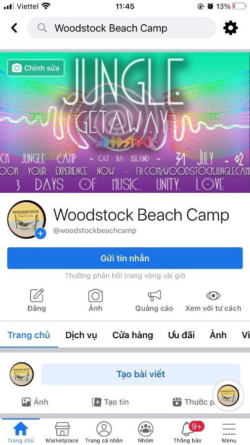 Woodstock Beach Camp Hien Hao Εξωτερικό φωτογραφία